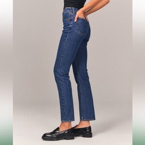 Abercrombie Ankle Straight Ultra High Rise